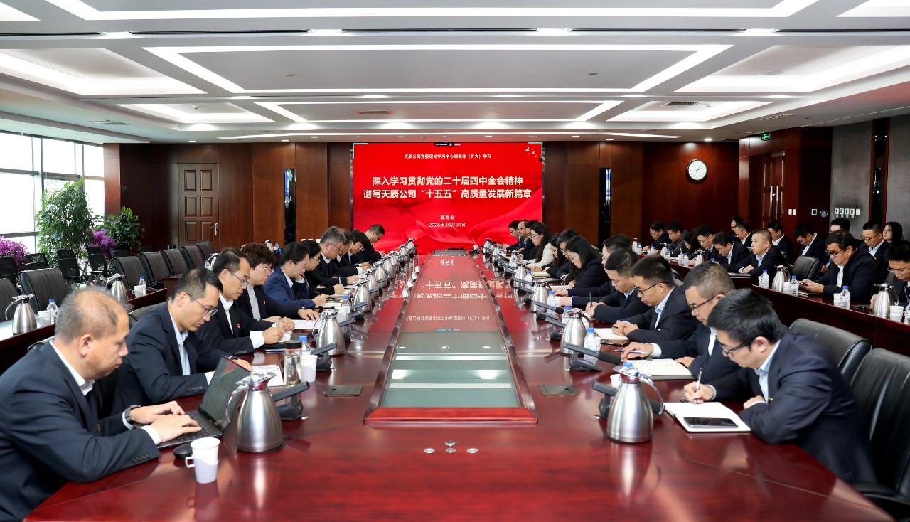 中国化学天辰公司党委深入学习贯彻党的二十届四中全会精神