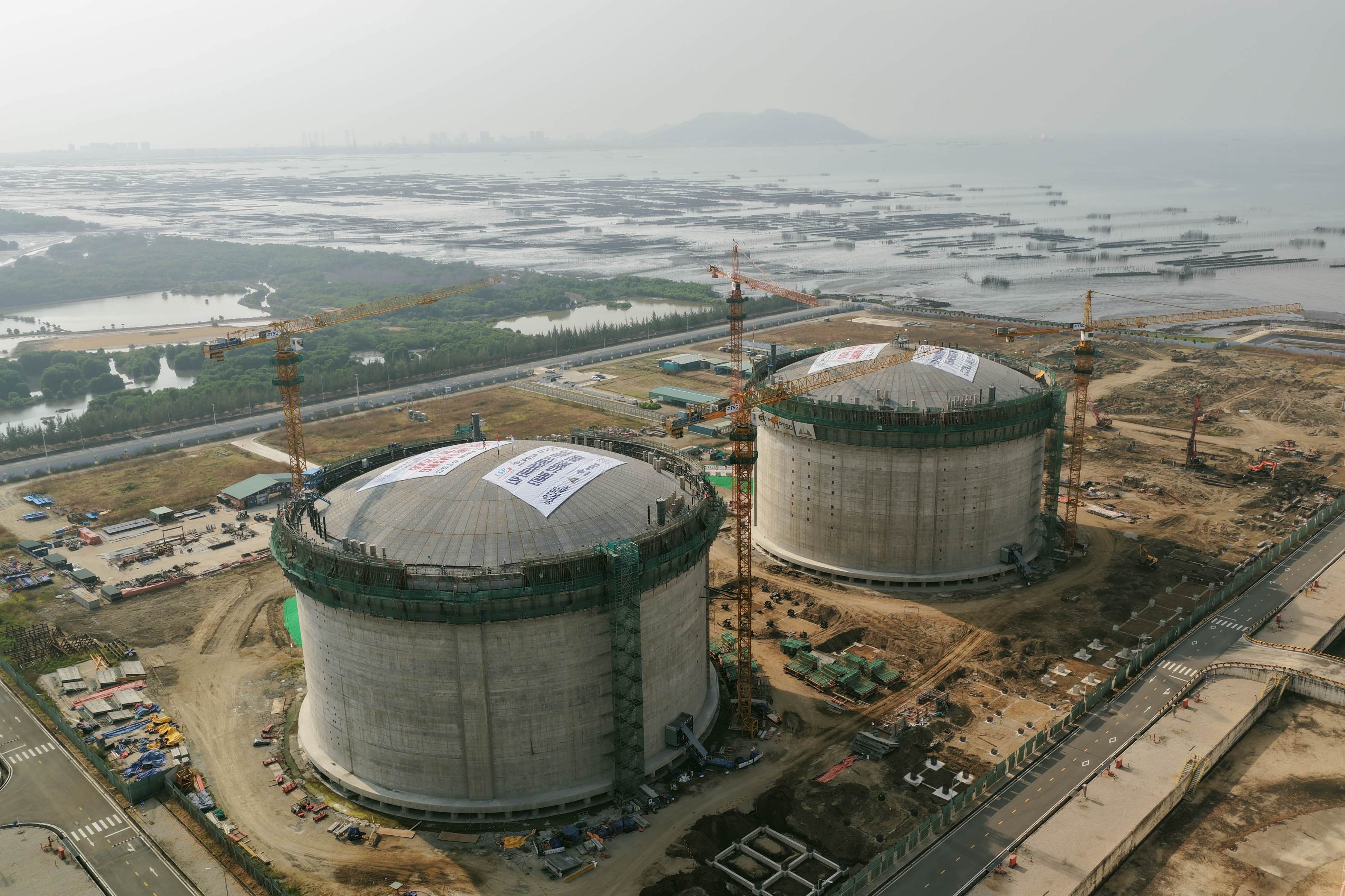 越南龙山石化乙烷罐项目