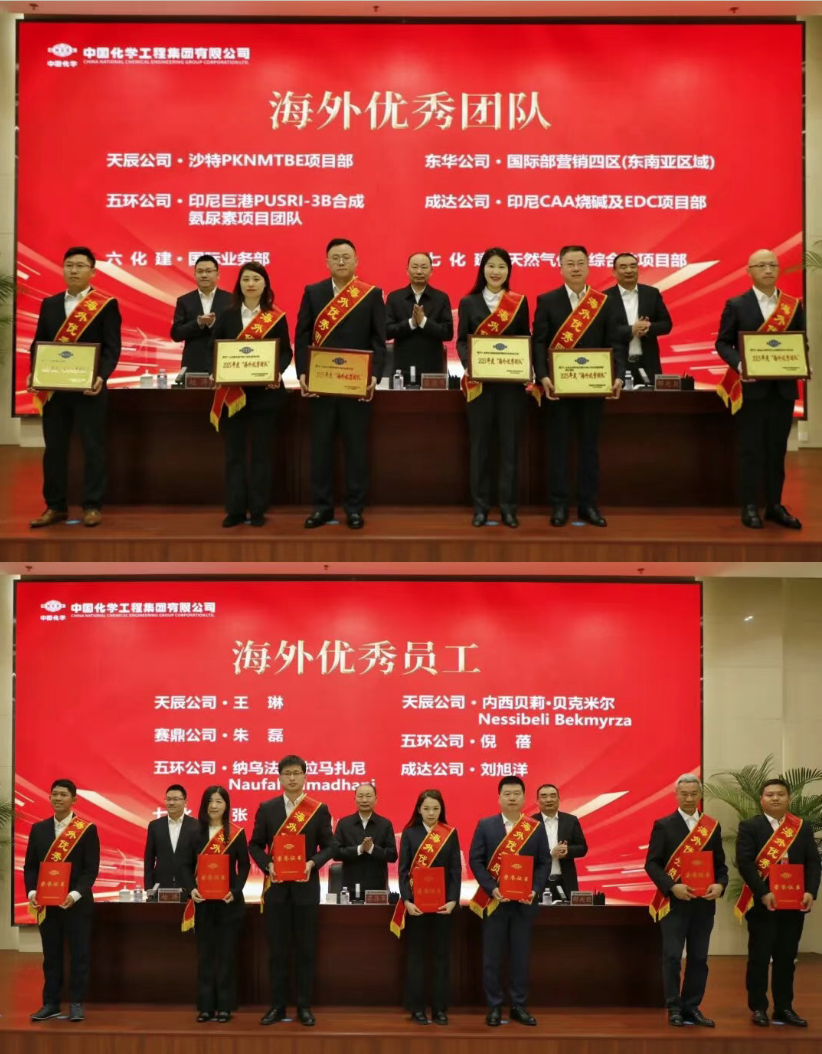 中国化学天辰公司在集团公司2026年海外经营暨外事工作会议上荣获多项表彰