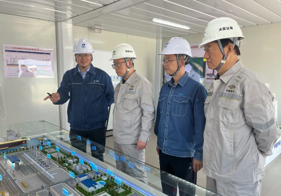郭贵和会见江苏华电赣榆液化天然气有限公司党委书记、董事长吕国锋一行