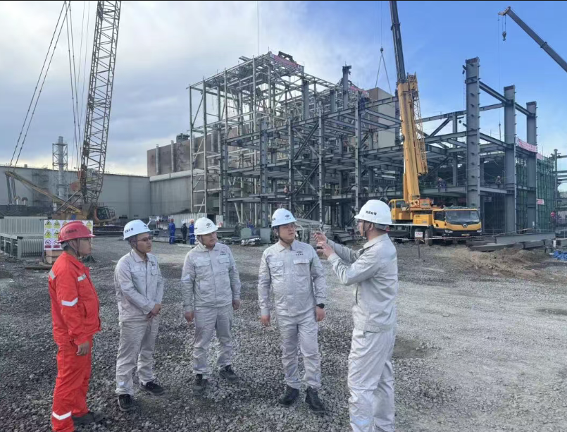 赵敏伟赴哈萨克斯坦阿克托比80MW电站项目开展安全生产带班检查及“夏送清凉”慰问活动
