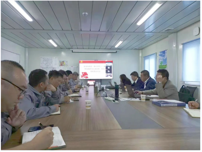 天辰公司党委巡察组对裕龙岛炼化一体化项目（一期）现场临时党支部开展巡察、综合监督检查