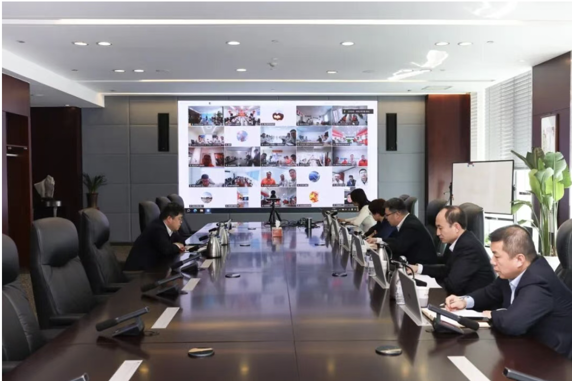 中国化学天辰公司视频连线慰问春节项目在岗人员