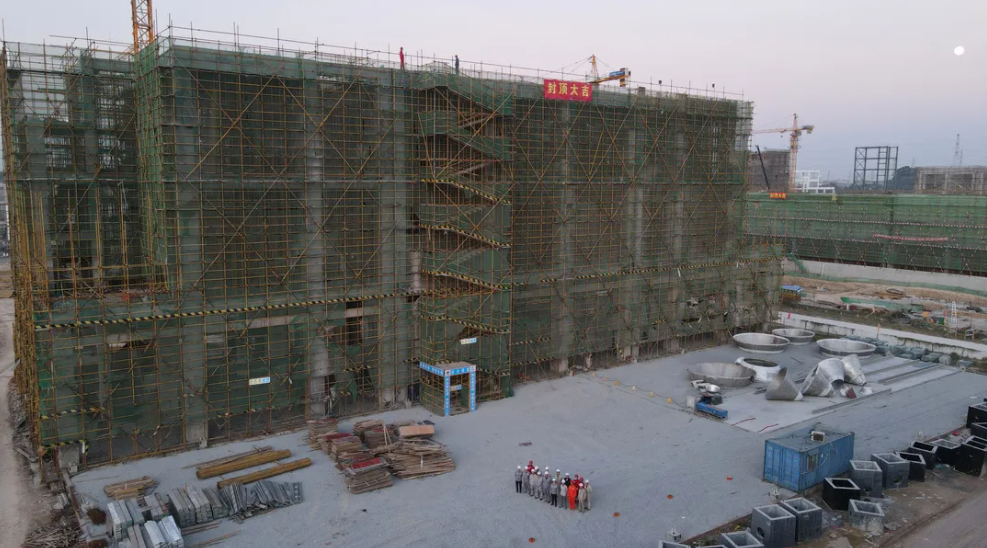All Process Units Structure Capping of TCC Guangxi Huayi Chlor-Alkali Project Completed!